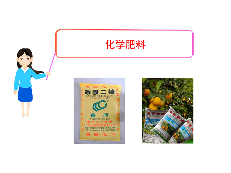 京改版九年级下册化学 12.3化学肥料 课件01