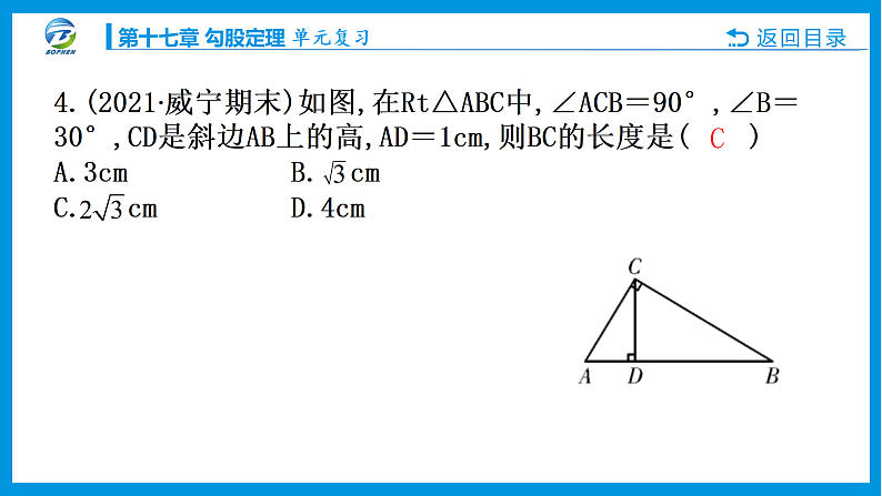 勾股定理单元复习课件PPT07