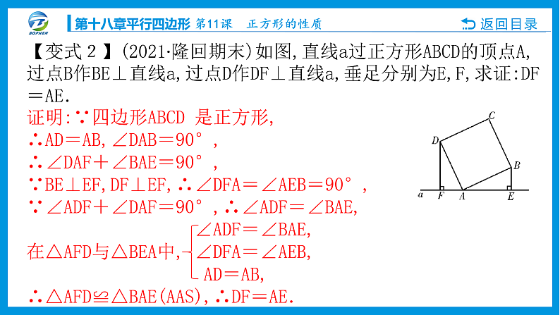 11  第11课 正方形的性质第7页