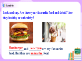 Module4 Unit2 Is your food and drink healthy 課件 PPT+教案