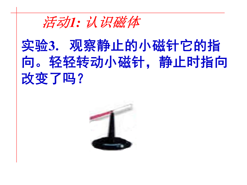 苏科版九下物理 16.1磁体与磁场  课件06