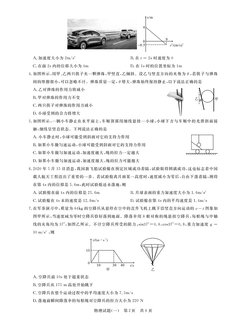 物理（一）第2页