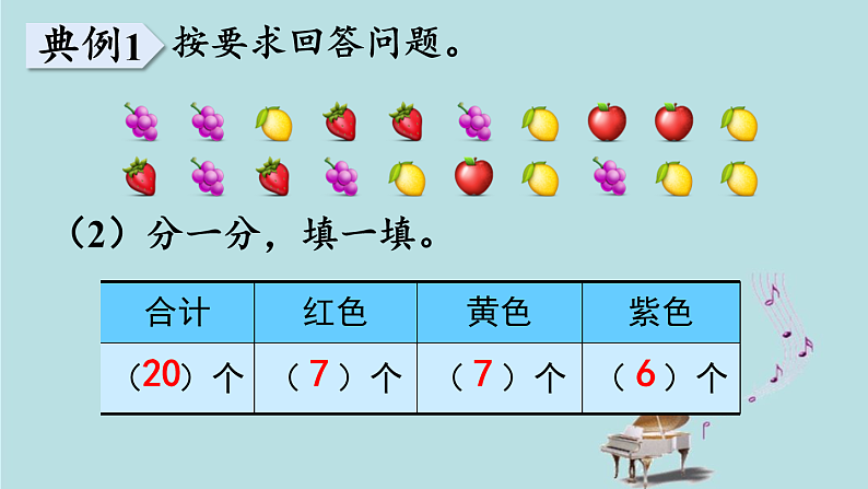 2021-2022学年青岛版数学二年级下册 九 我是体育小明星 数据的收集与整理 回顾整理 总复习 课件07