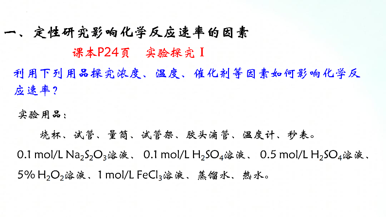 人教版化学选择性必修一 2.1.2影响化学反应速率的因素 课件+视频素材05