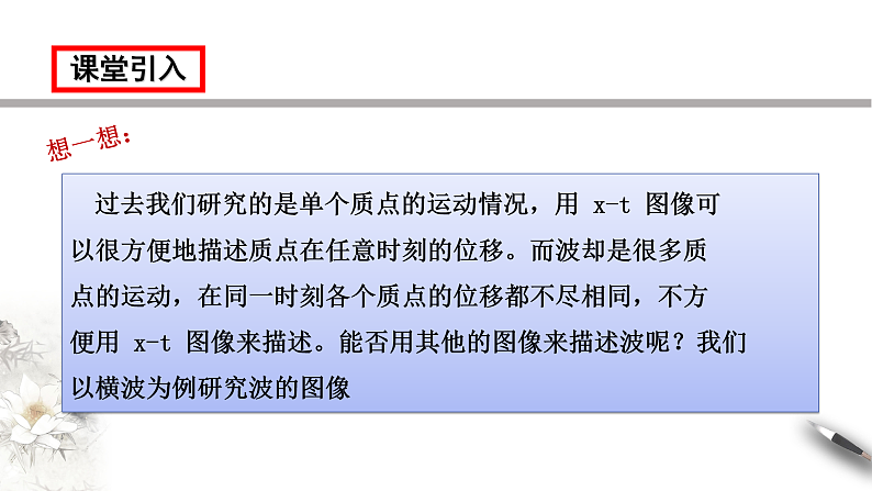 高中人教物理选择性必修一3.2 波的描述（课件）新教材同步备课第3页