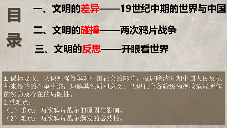 2022-2023学年高中历史统编版2019必修中外历史纲要上册第16课   两次鸦片战争 课件第3页