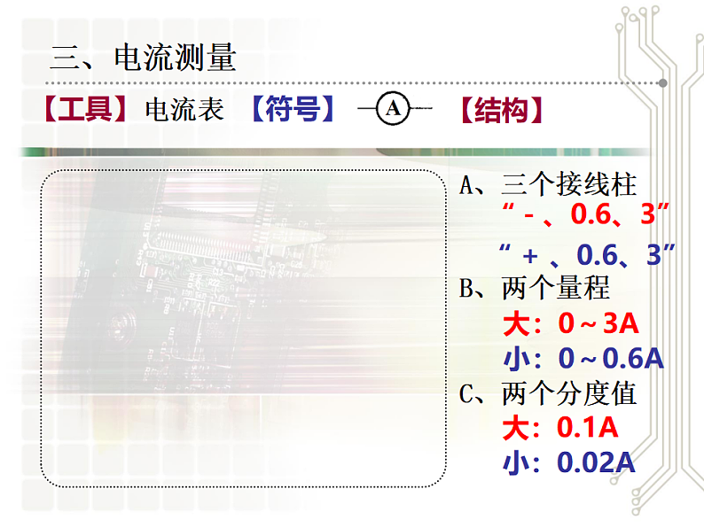 4.1电流（课件）   教科版九年级物理上册06