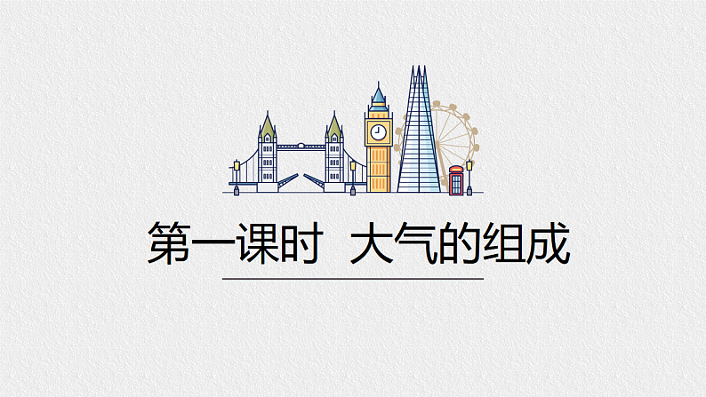 高中地理必修一 2.1大气的组成和垂直分层第一课时课件第3页