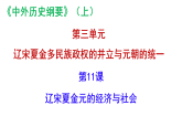 2022-2023学年高中历史统编版（2019）必修中外历史纲要上册第11课 辽宋夏金元的经济与社会 课件