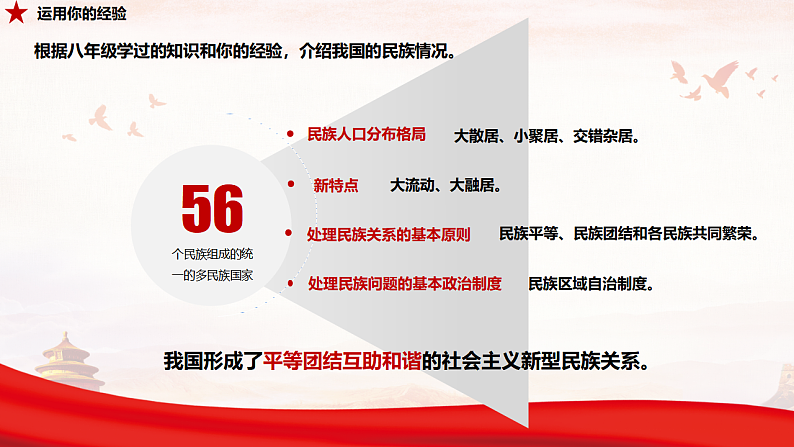 人教部编版 九年级上册道德与法治 7.1促进民族团结（课件+视频素材）06