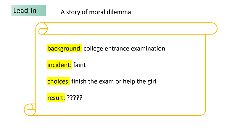 人教版必修三 Unit 2 Morals and Virtues阅读课课件第3页