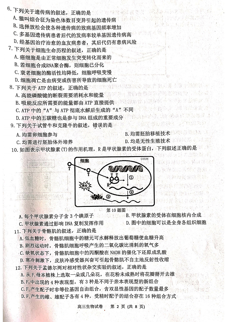 湖丽衢生物第2页