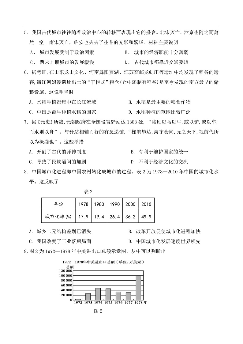 高二历史B卷21.2第2页