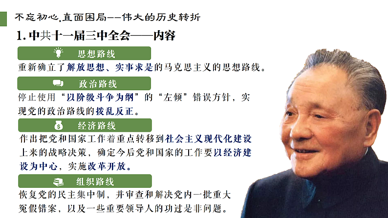 第28课 中国特色社会主义道路的开辟与发展课件---2022-2023学年高中历史统编版（2019）必修中外历史纲要上册第7页