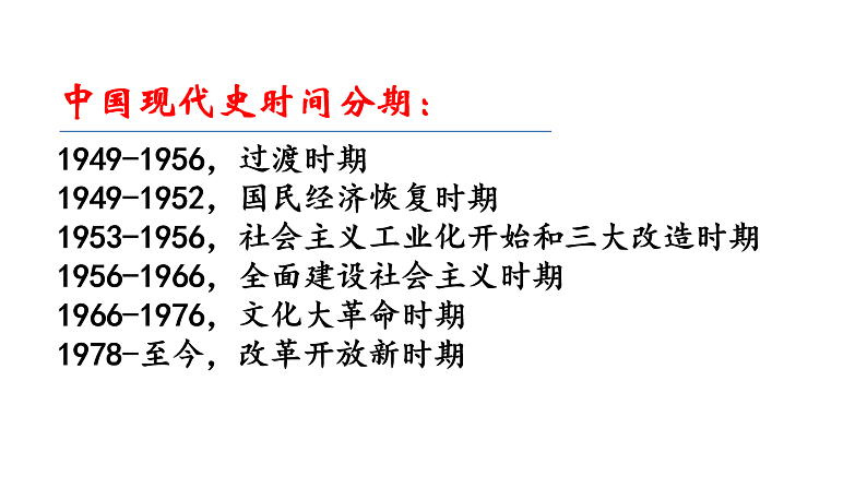 专题三 中国现代史 课件--2023届最新高三统编版历史二轮复习02