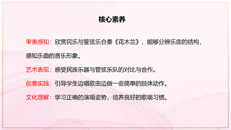 【核心素养目标】人教版音乐五下3.2花木兰 课件+教学设计+素材02