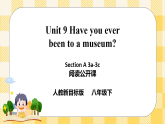 Unit 9 Have you ever been to a museum ？ SectionA 3a-3c 閱讀課件+導(dǎo)學(xué)案+音視頻素材
