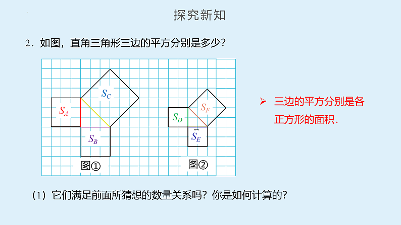 人教版数学八年级下册 17.1 勾股定理（第1课时） 课件+同步练习06