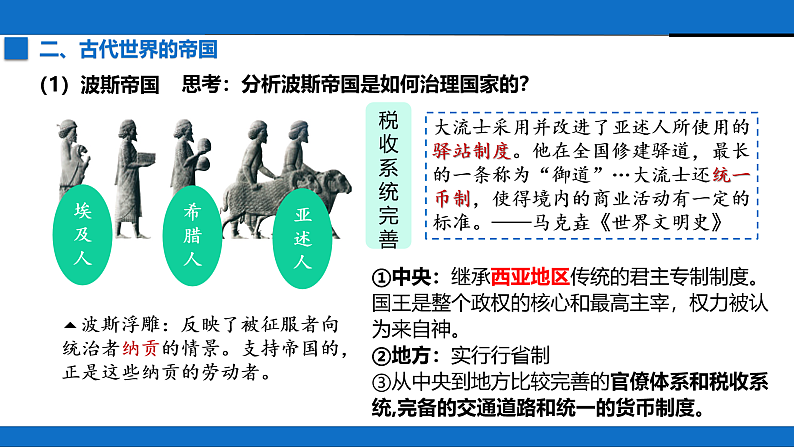 第2课 古代的界的帝国与文明的交流 课件--2023届高三统编版（2019）必修中外历史纲要下一轮复习第8页