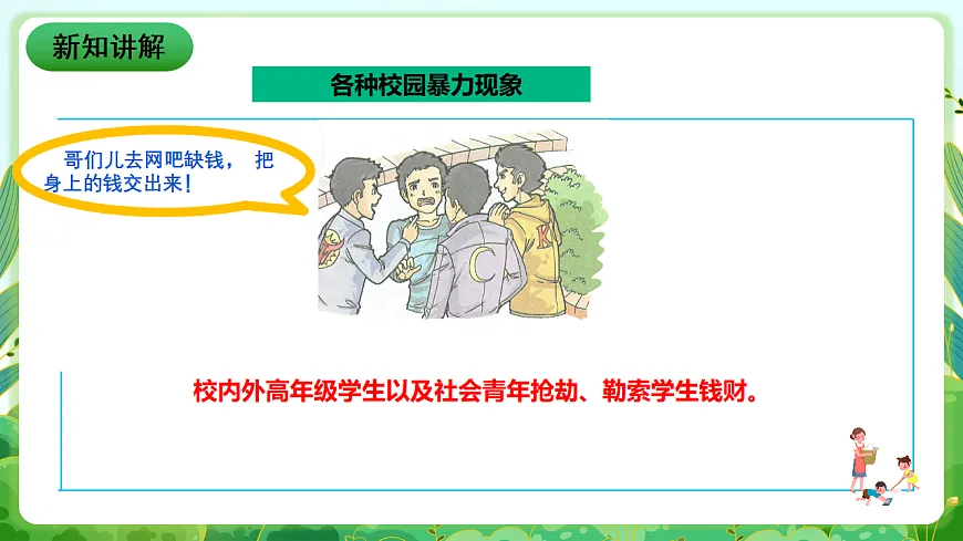 川教版生命生态安全八年级下册11《防范校园暴力》课件第6页