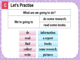 Unit 2 We’re going to do some research 第2課時（Part C，Part D）課件+教案+素材