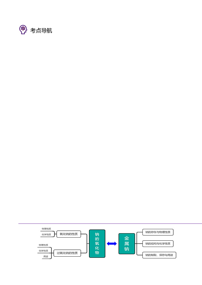 高中化学新教材同步必修第一册课件+讲义 第07讲 钠及其化合物（一）02