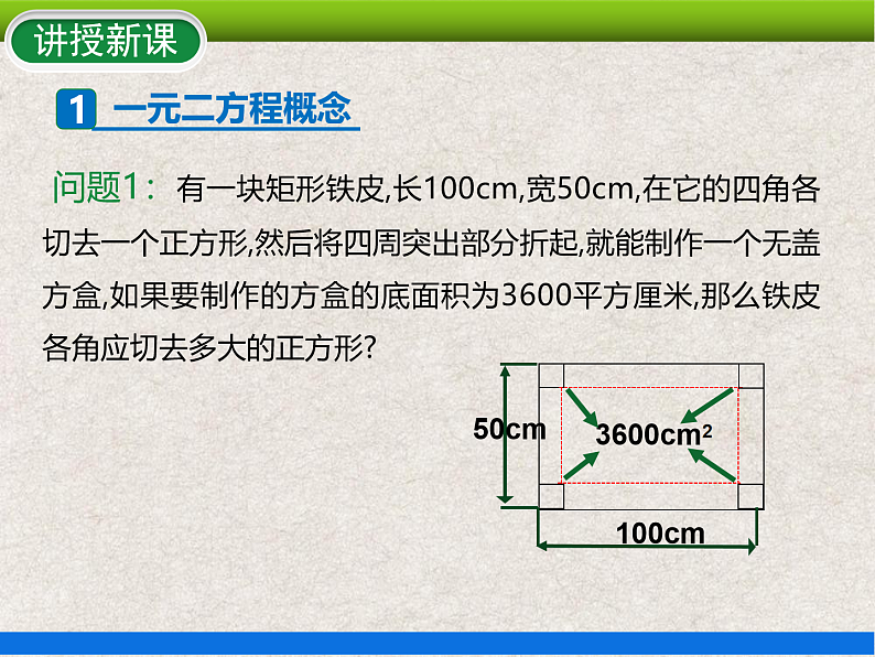 人教版初中数学九年级上册21.1《一元二次方程》课件+教案+同步作业（含教学反思）05