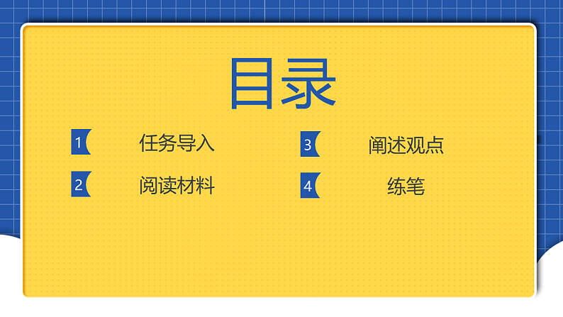 【大单元】第1单元 如何阐述自己的观点 单元作文课件(统编版必修下册)第2页