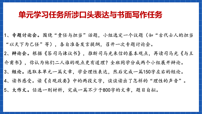 【大单元】第8单元 如何论证 单元作文课件(统编版必修下册)第4页
