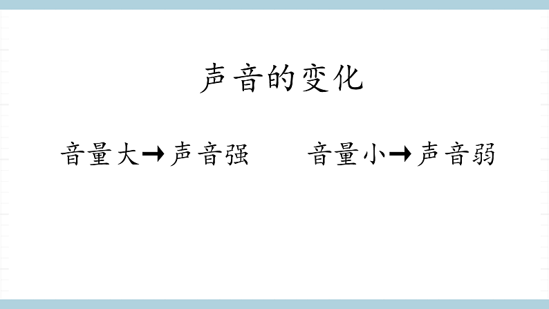 鄂教版四年级科学上册 第十五课  《 声音的变化》  ppt课件第7页