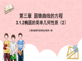 【核心素養(yǎng)目標】人教A版高中數(shù)學 選擇性必修一 第三單元《3.1.2 橢圓的簡單幾何性質（2）》課件+教案+同步分層練習（含教學反思和答案解析）