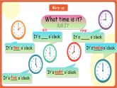 川教版英语六下Unit 2 Lesson 1 When do you get up Let's talk  课件+教案+练习+素材