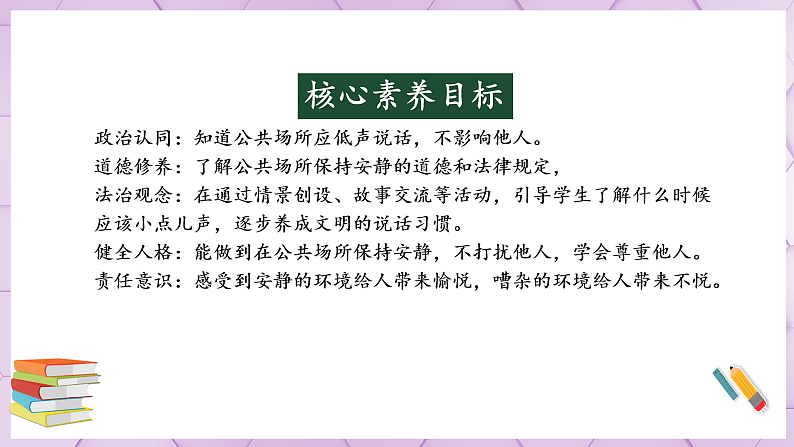 【部编版】二上道法  12.1 我们小点儿声 第一课时（课件+教案+素材）02