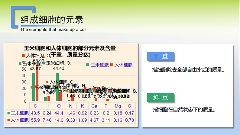 人教版2019高中生物必修1课件2-1细胞中的元素和化合物(可编版)05
