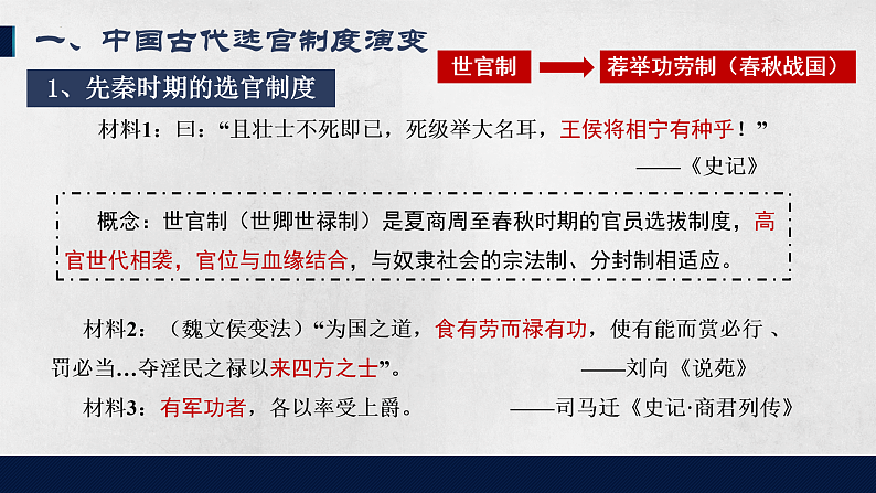 第5课 中国古代官员的选拔与管理 课件2023-2024学年高二上学期历史统编版（2019）选择性必修1第2页