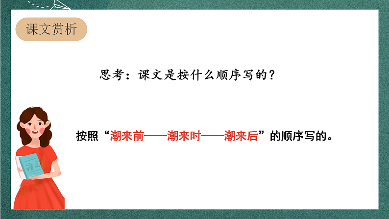 人教部编版语文四年级上册1《观潮》 第2课时 课件+教案04