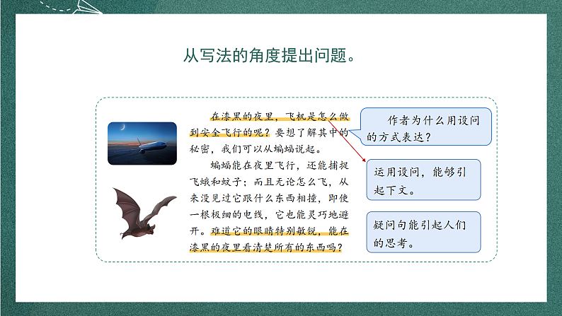 人教部编版语文四年级上册6《夜间飞行的秘密》 第2课时 课件+教案07