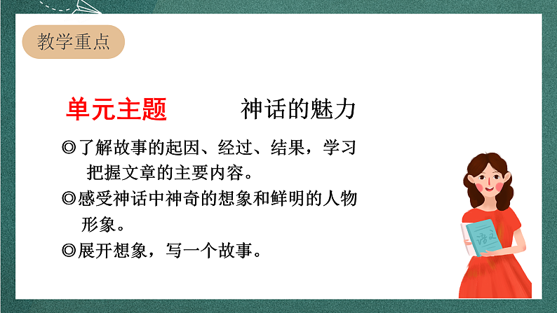 人教部编版语文四年级上册15《女娲补天》 课件+教案+音频素材02