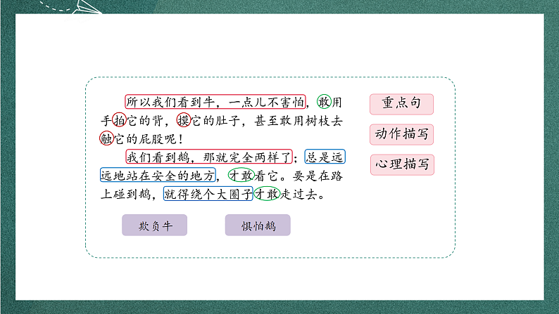 人教部编版语文四年级上册18《牛和鹅》 第2课时课件+教案08