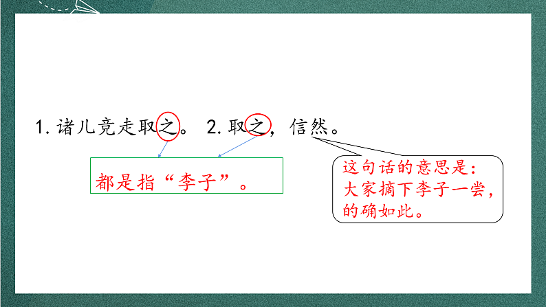 人教部编版语文四年级上册25《王戎不取道旁李》 第2课时 课件+教案08