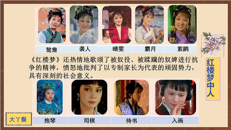 人教部编版（五四制）历史初中第二册  第21课 清朝前期的文学艺术  课件08