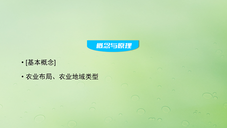 2024届湘教版新教材高考地理一轮复习第二部分人文地理第三章产业区位因素第1讲课时49农业布局课件第2页