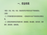 2024届湘教版新教材高考地理一轮复习第二部分人文地理第三章产业区位因素第1讲课时49农业布局课件