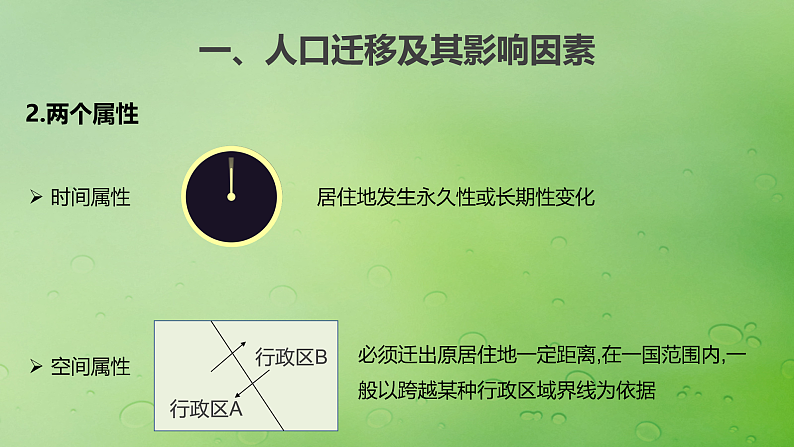 2024届湘教版新教材高考地理一轮复习第二部分人文地理第一章人口与地理环境课时43人口迁移课件04