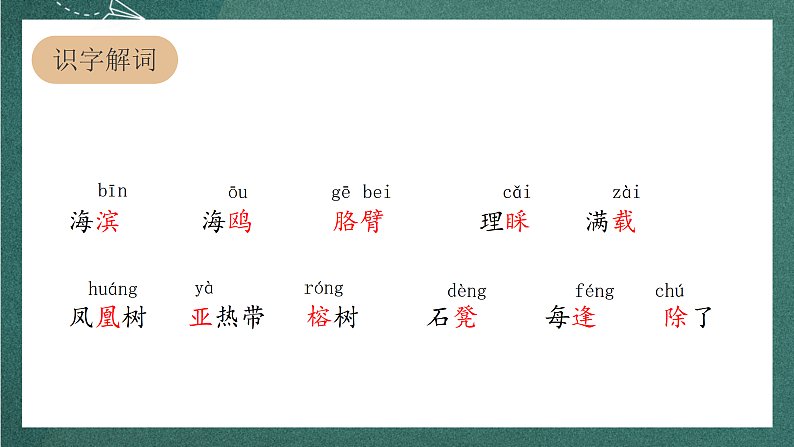 人教部编版语文三上19《海滨小城》 第1课时 课件+教案+音频素材06