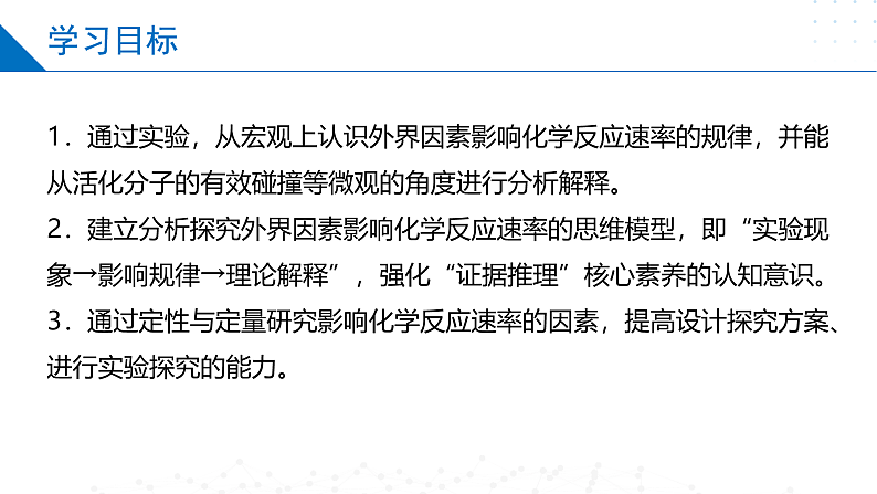 2.1.2影响化学反应速率的因素（同步课件）-2023-2024学年高二化学同步精品课堂（苏教版2019选择性必修第一册）02