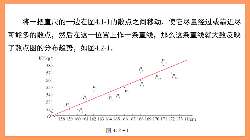 湘教版新教材数学高二选择性必修第二册 4.2.1 回归直线方程 课件07