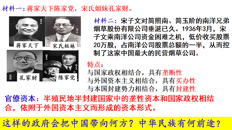 南京国民政府的统治和中国共产党开辟革命新道路课件6第6页