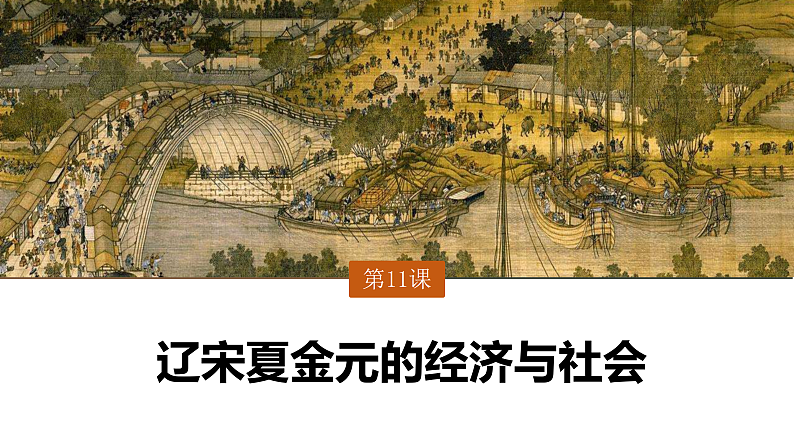 辽宋夏金元的经济、社会与文化课件3第1页