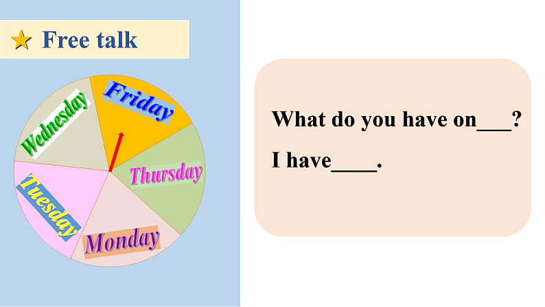 人教版（PEP）小学英语五上Unit2 My week PA 第一课时课件+教案06